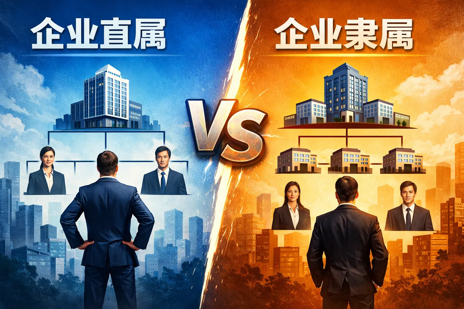 企业直属与隶属区别