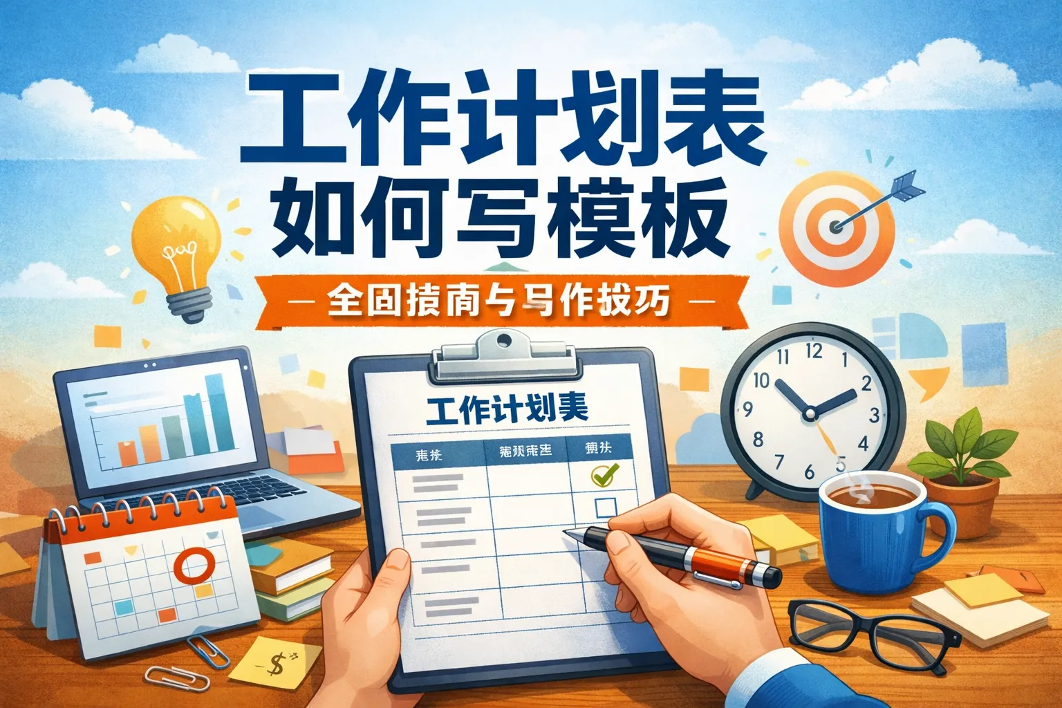 工作计划表如何写模板