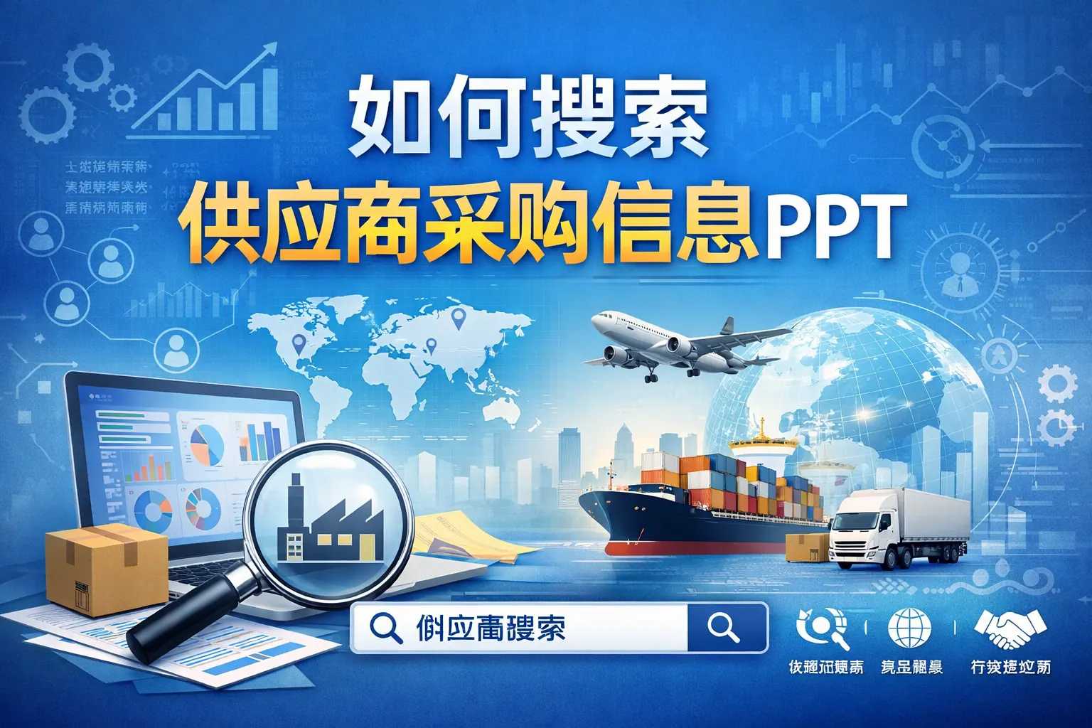 如何搜索供应商采购信息ppt