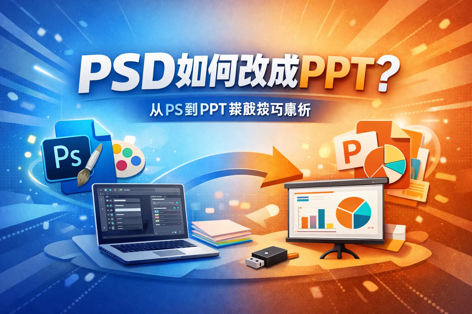 psd如何改成PPT