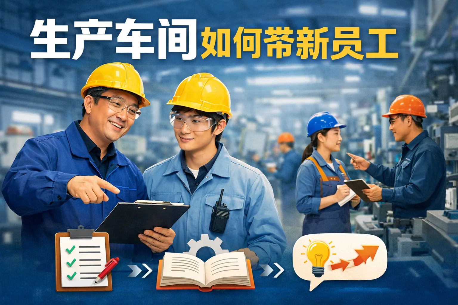 生产车间如何带新员工