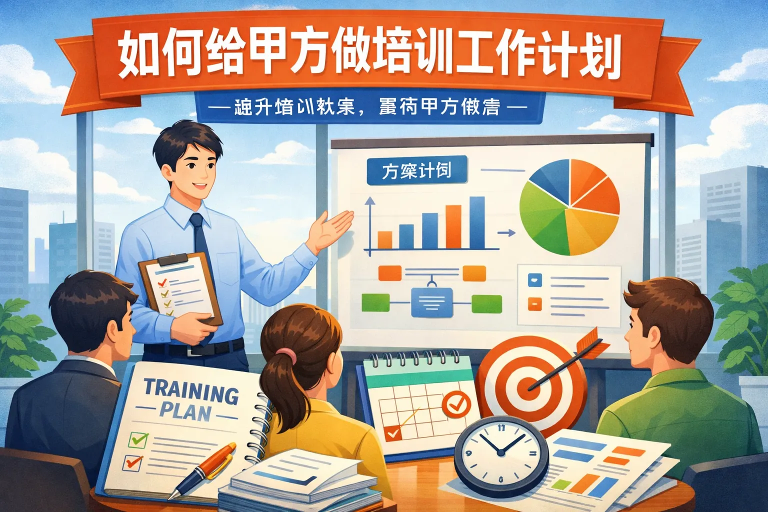 如何给甲方做培训工作计划