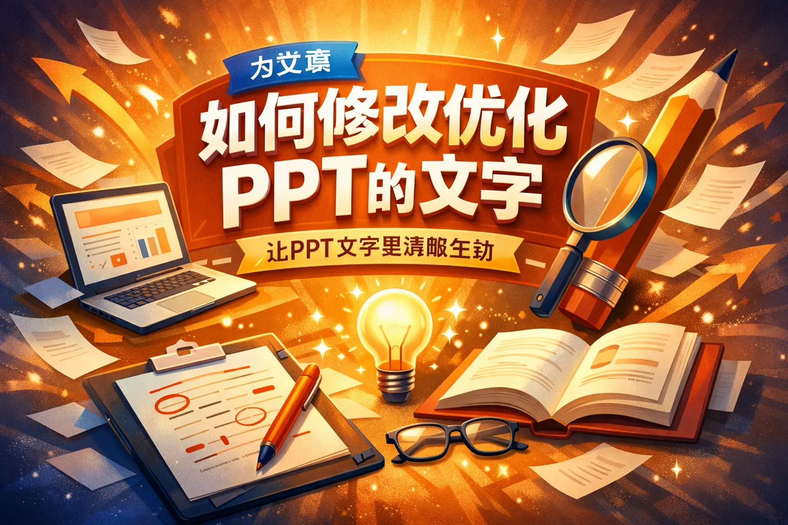 ppt的文字如何改