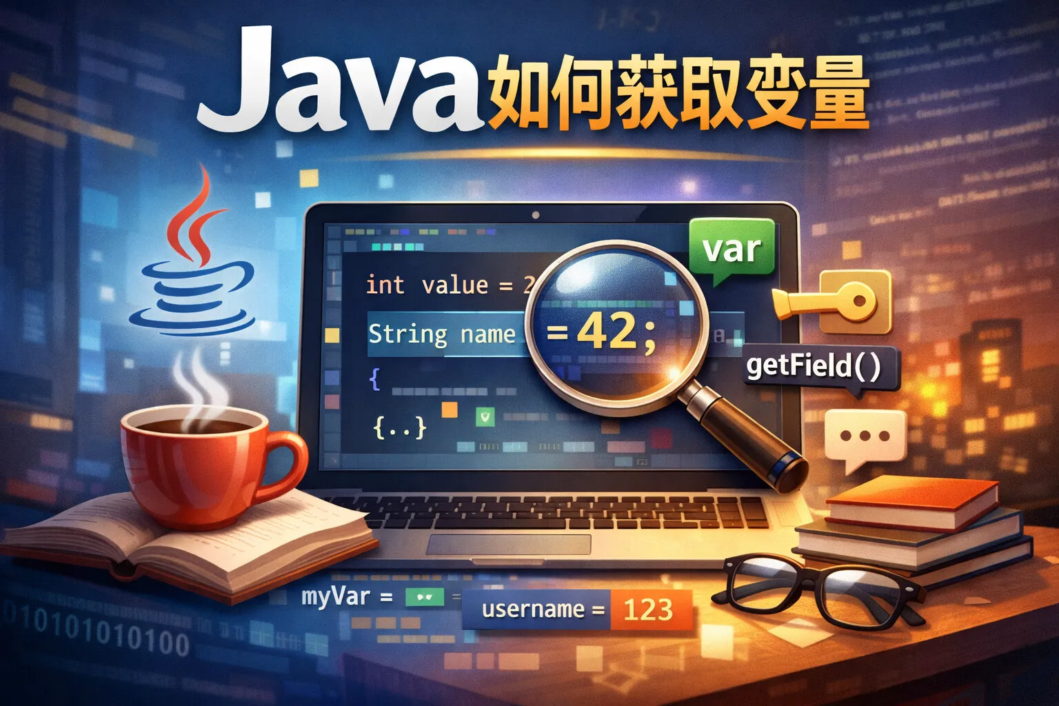 java如何获取变量