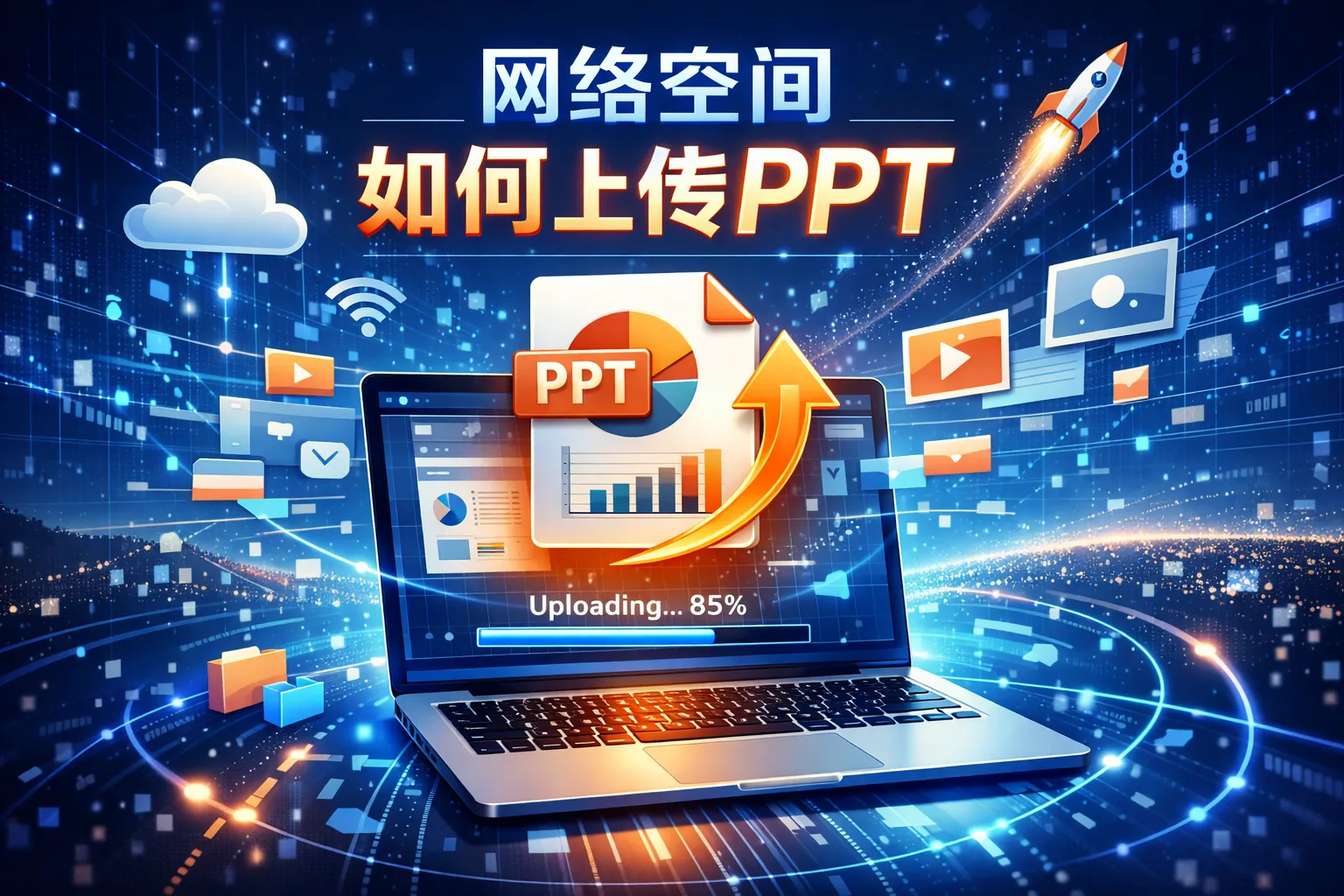 网络空间如何上传ppt