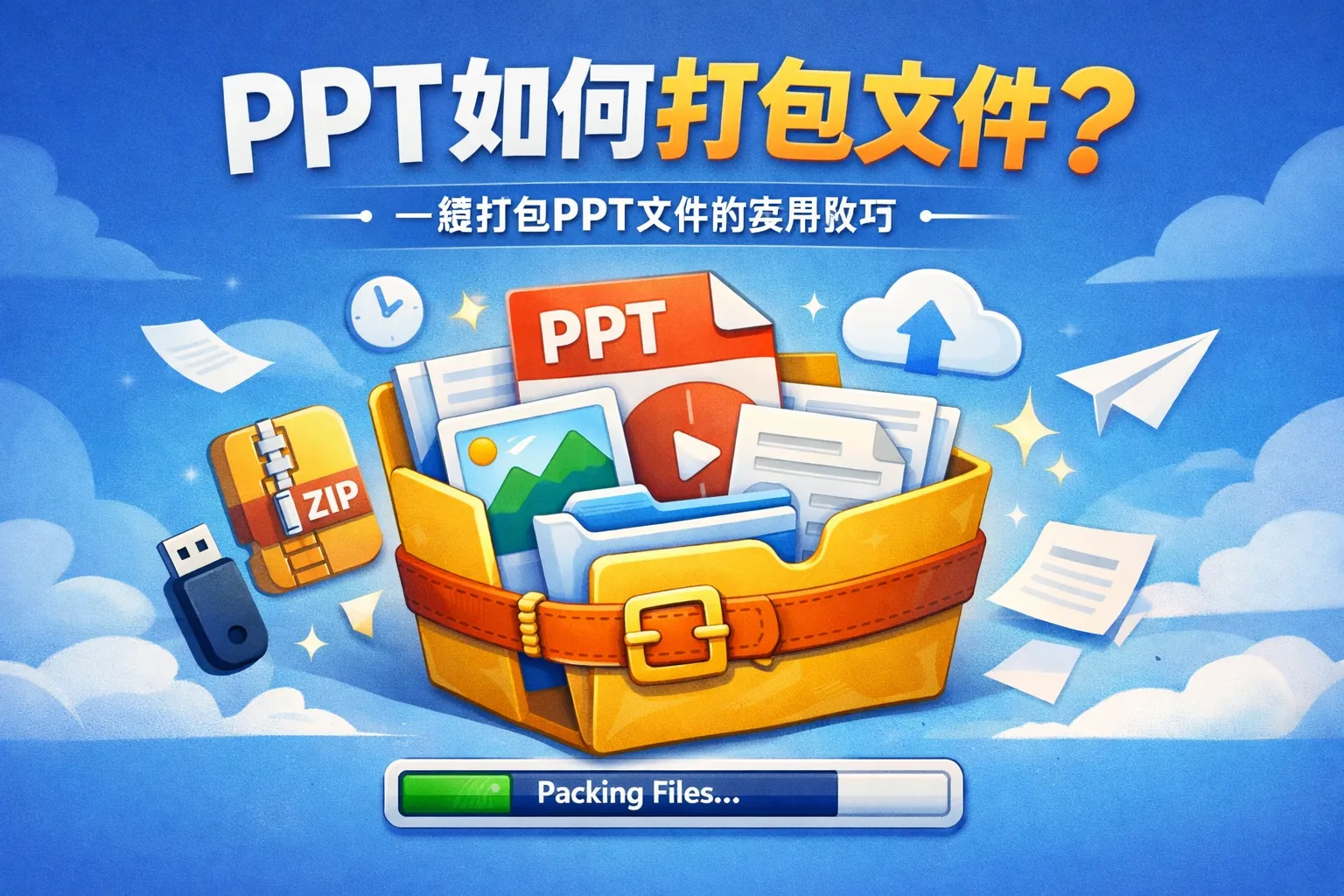 ppt如何打包文件