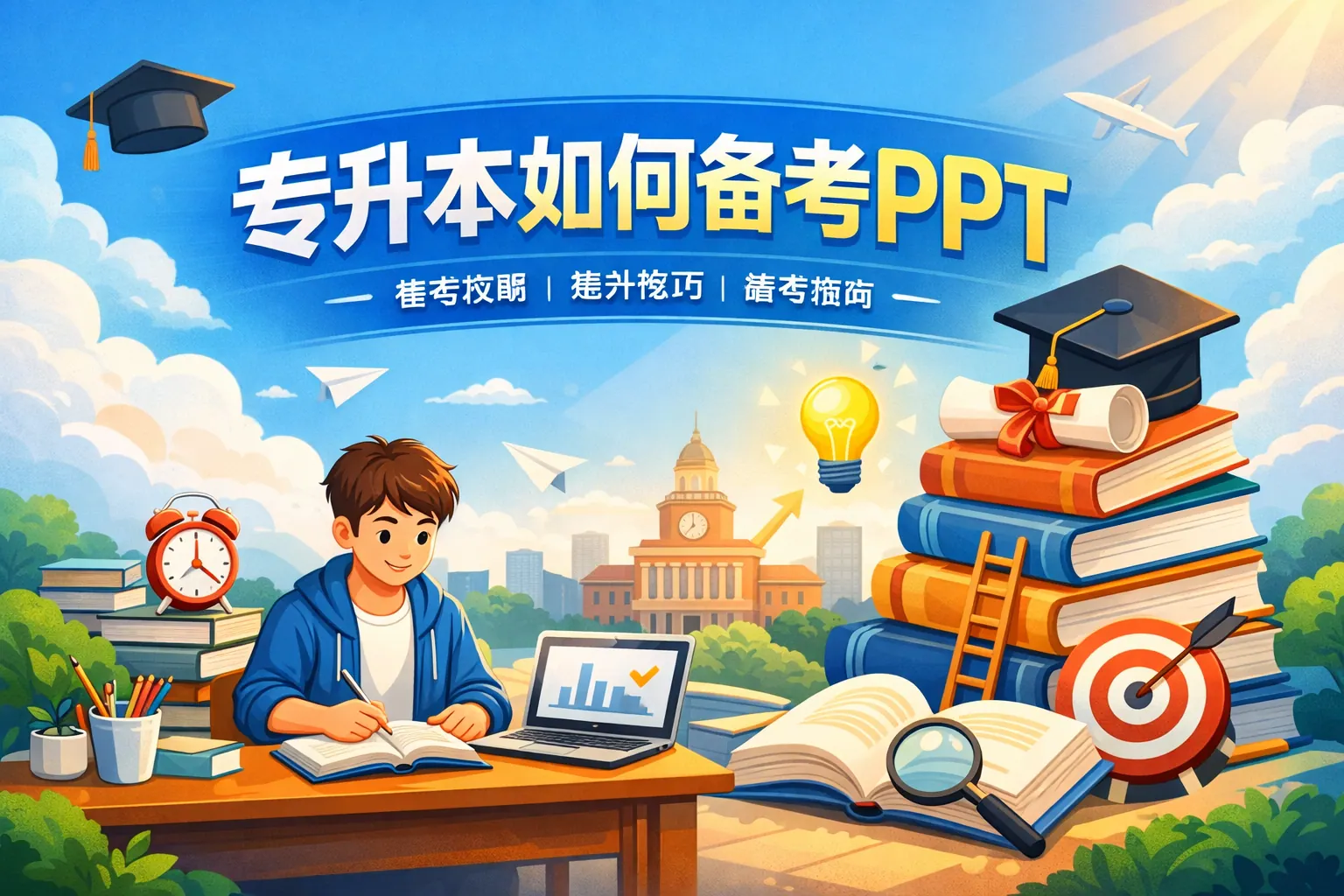 专升本如何备考ppt