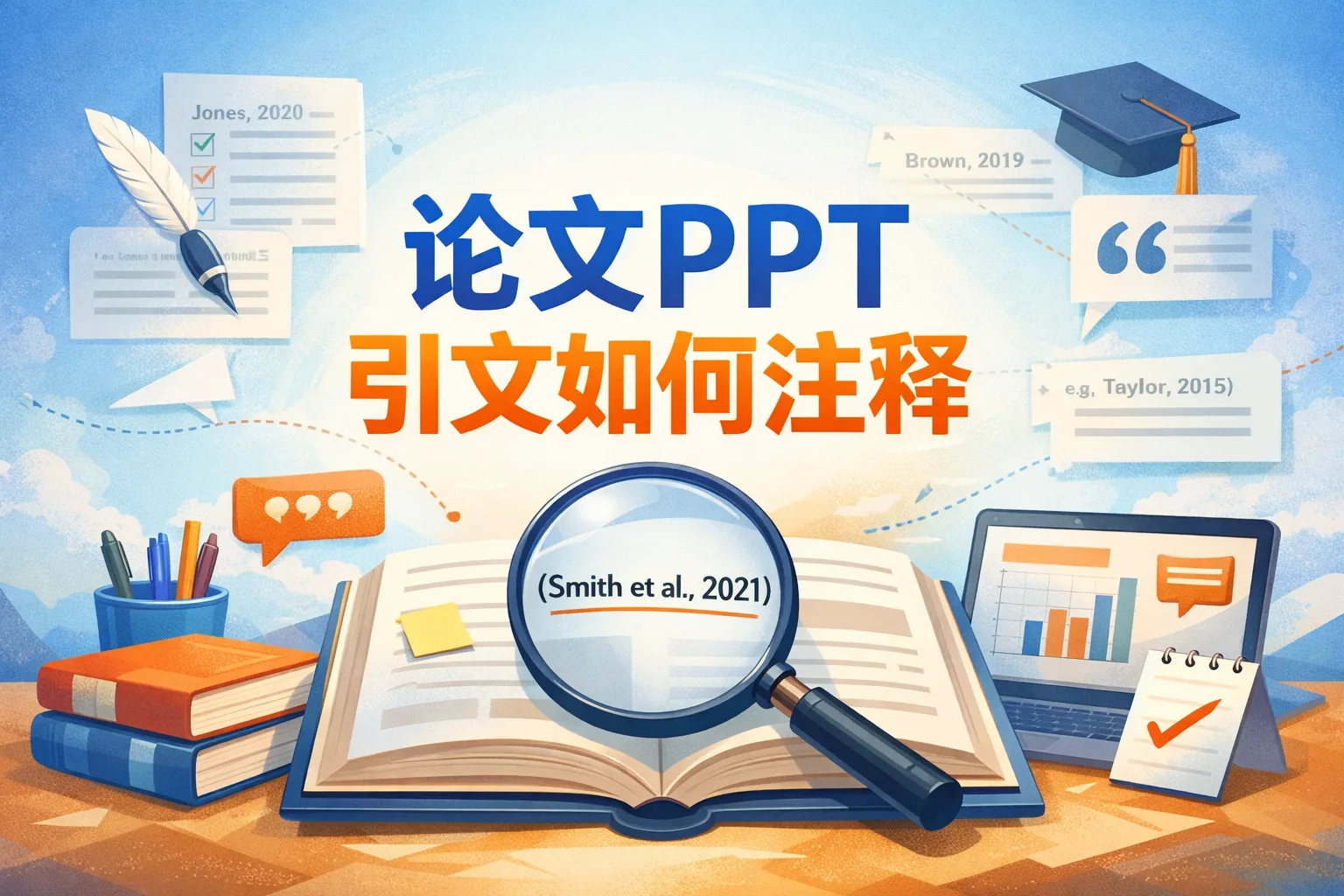 ppt引文如何注释