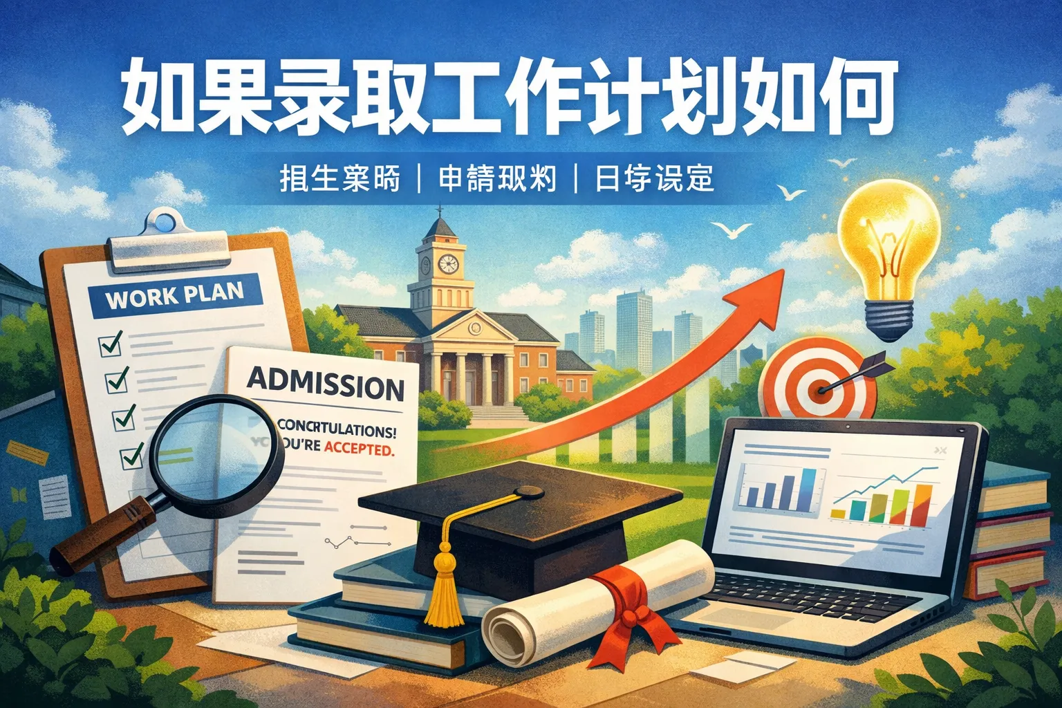 如果录取工作计划如何