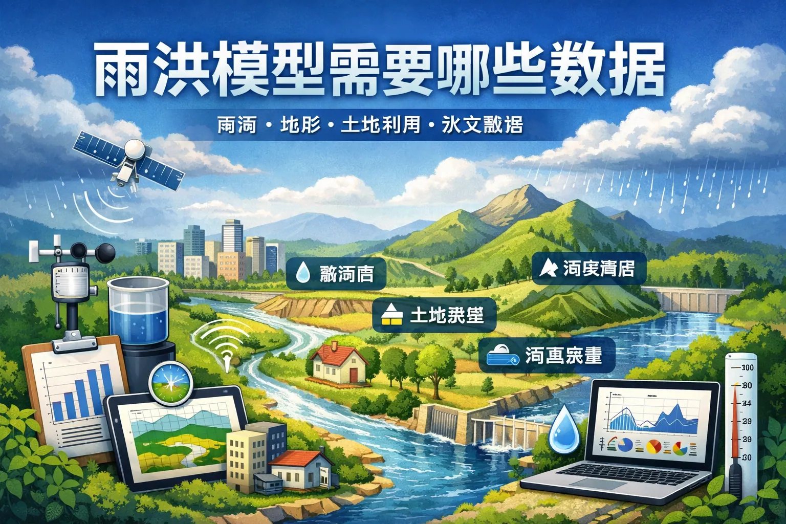 雨洪模型需要哪些数据