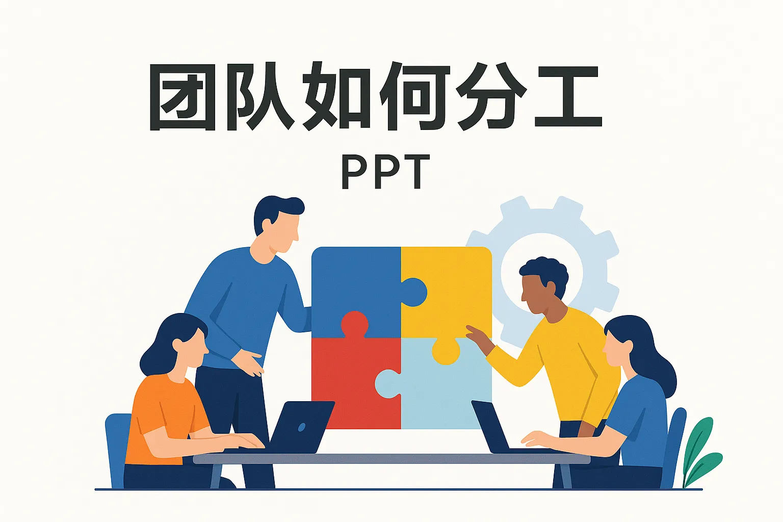 团队如何分工ppt