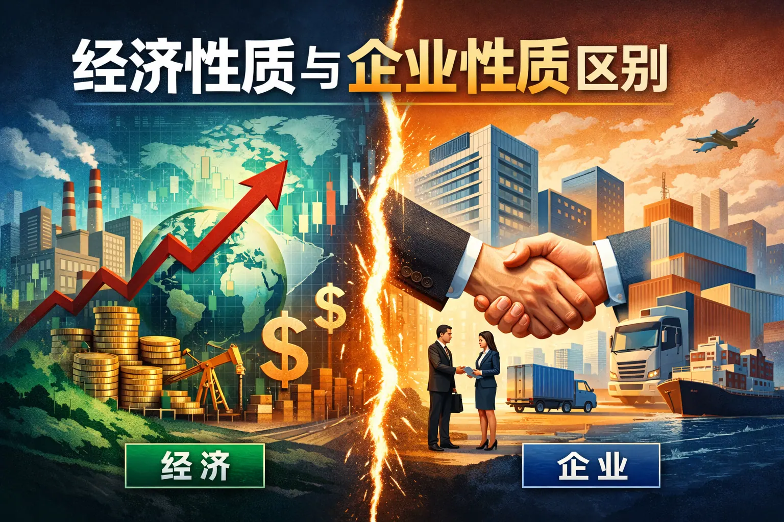 经济性质与企业性质区别