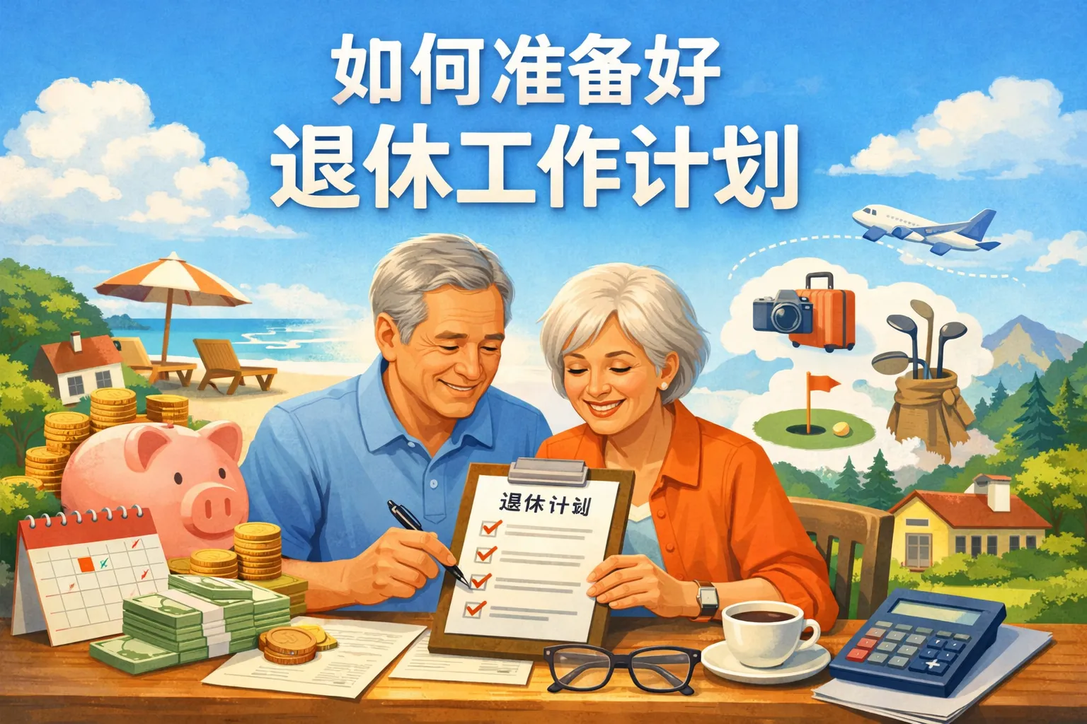 如何准备好退休工作计划