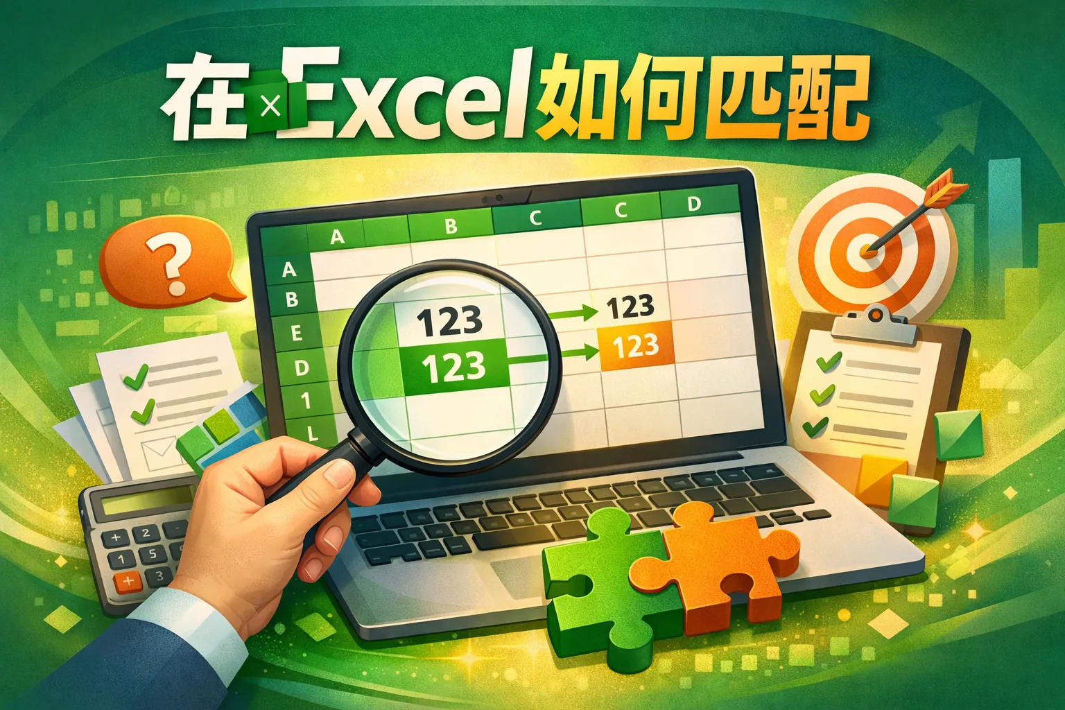 在excel如何匹配