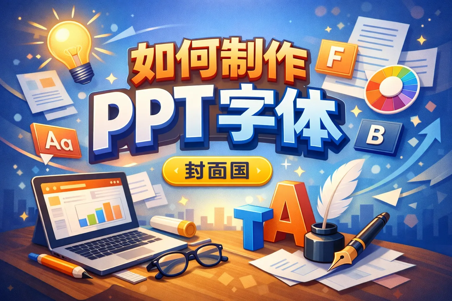 ppt 如何 字体