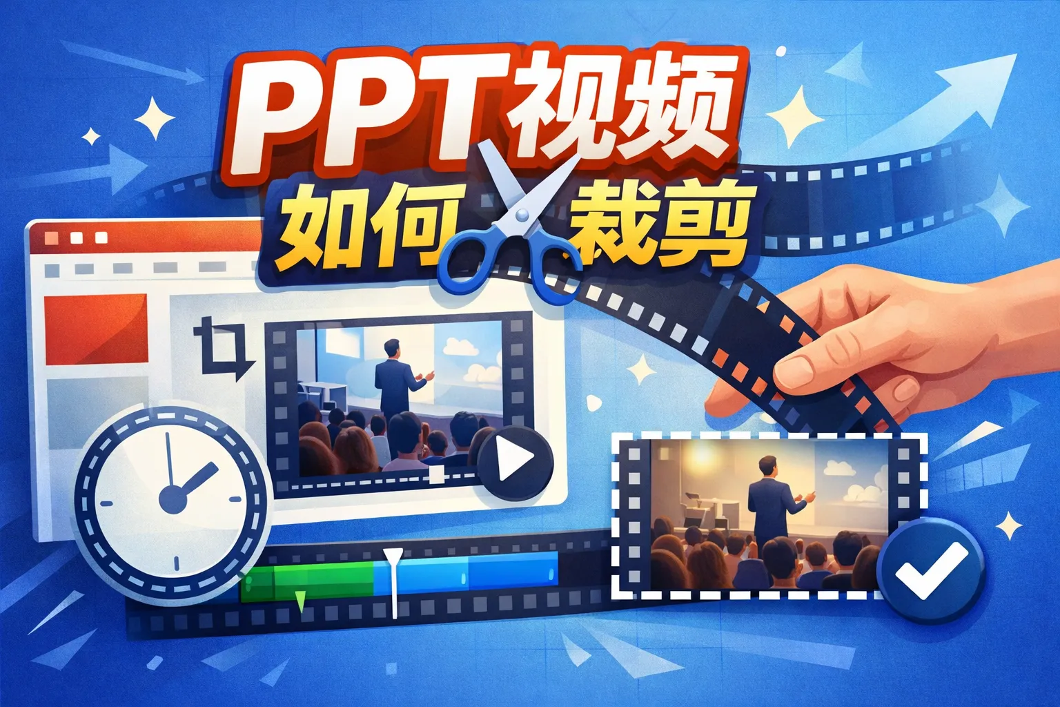 ppt视频如何裁剪