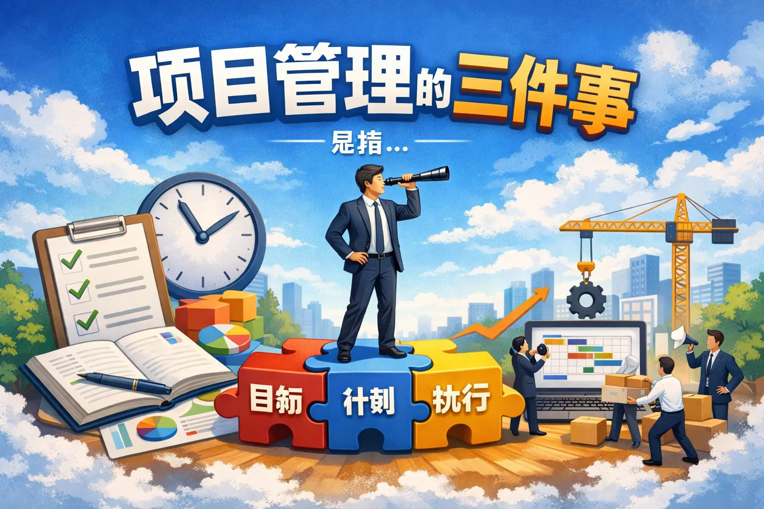 项目管理的三件事是指