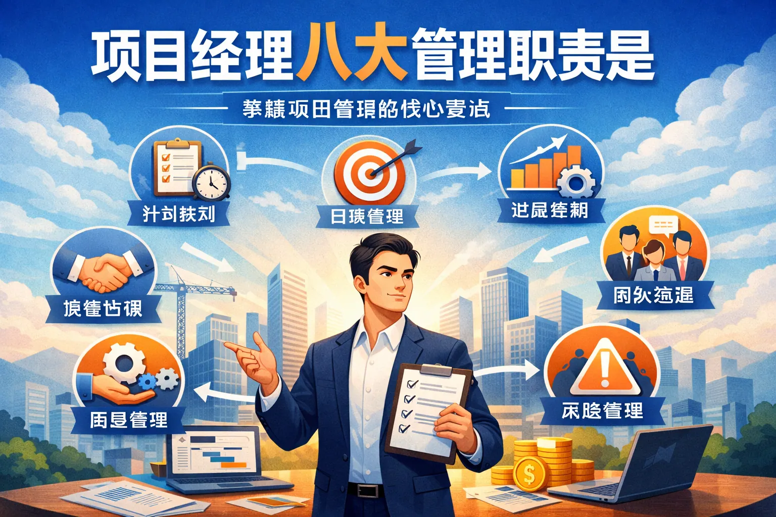 项目经理八大管理职责是