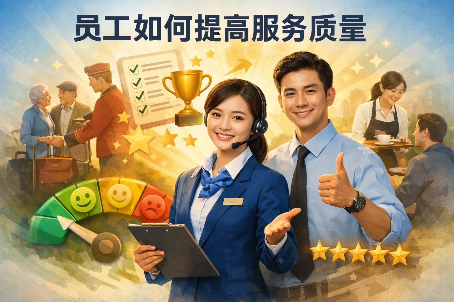 员工如何提高服务质量