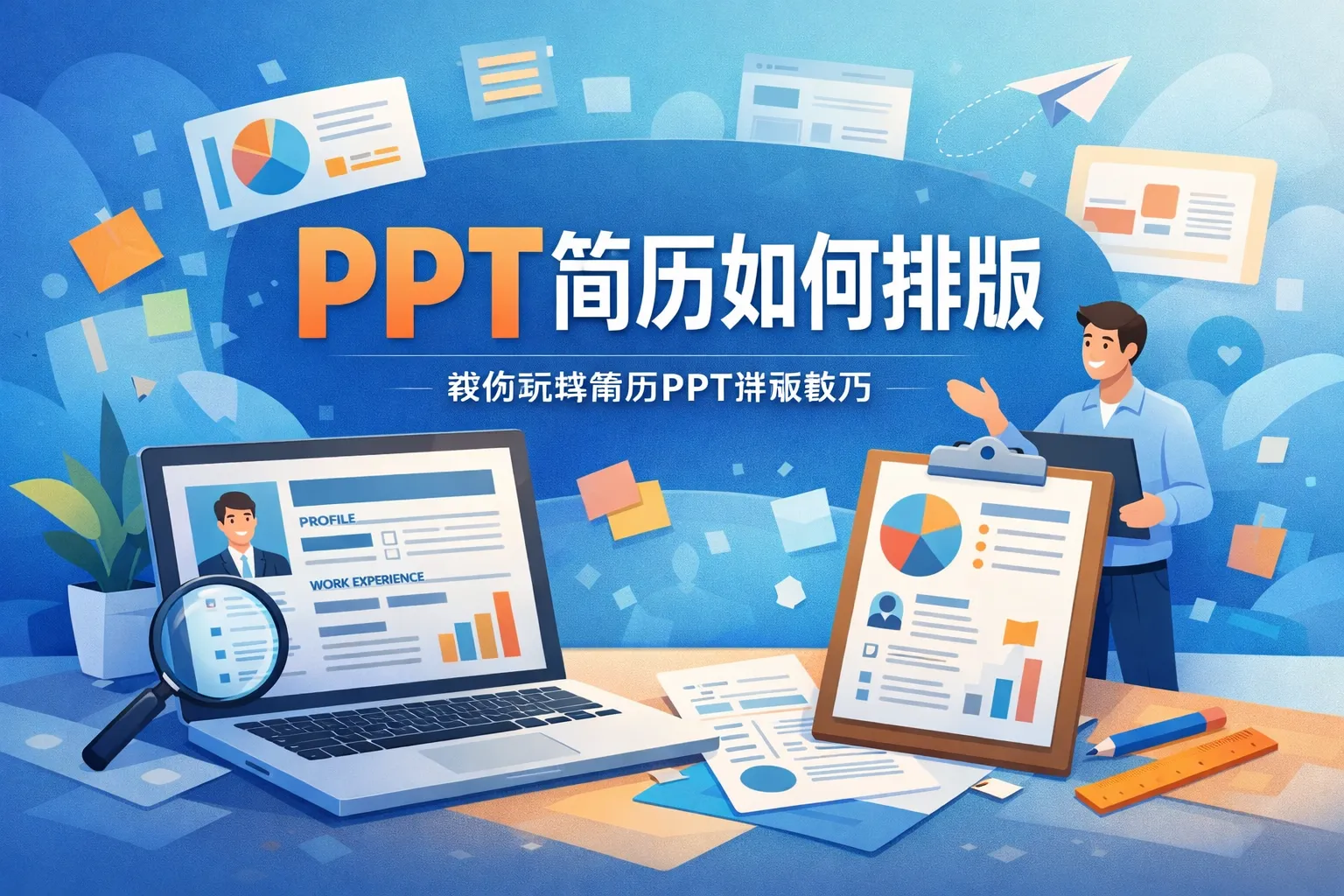 ppt简历如何排版