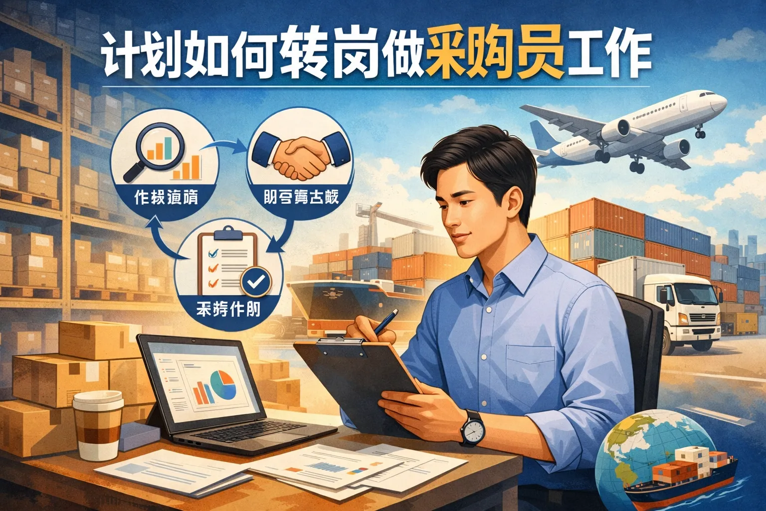 计划如何转岗做采购员工作