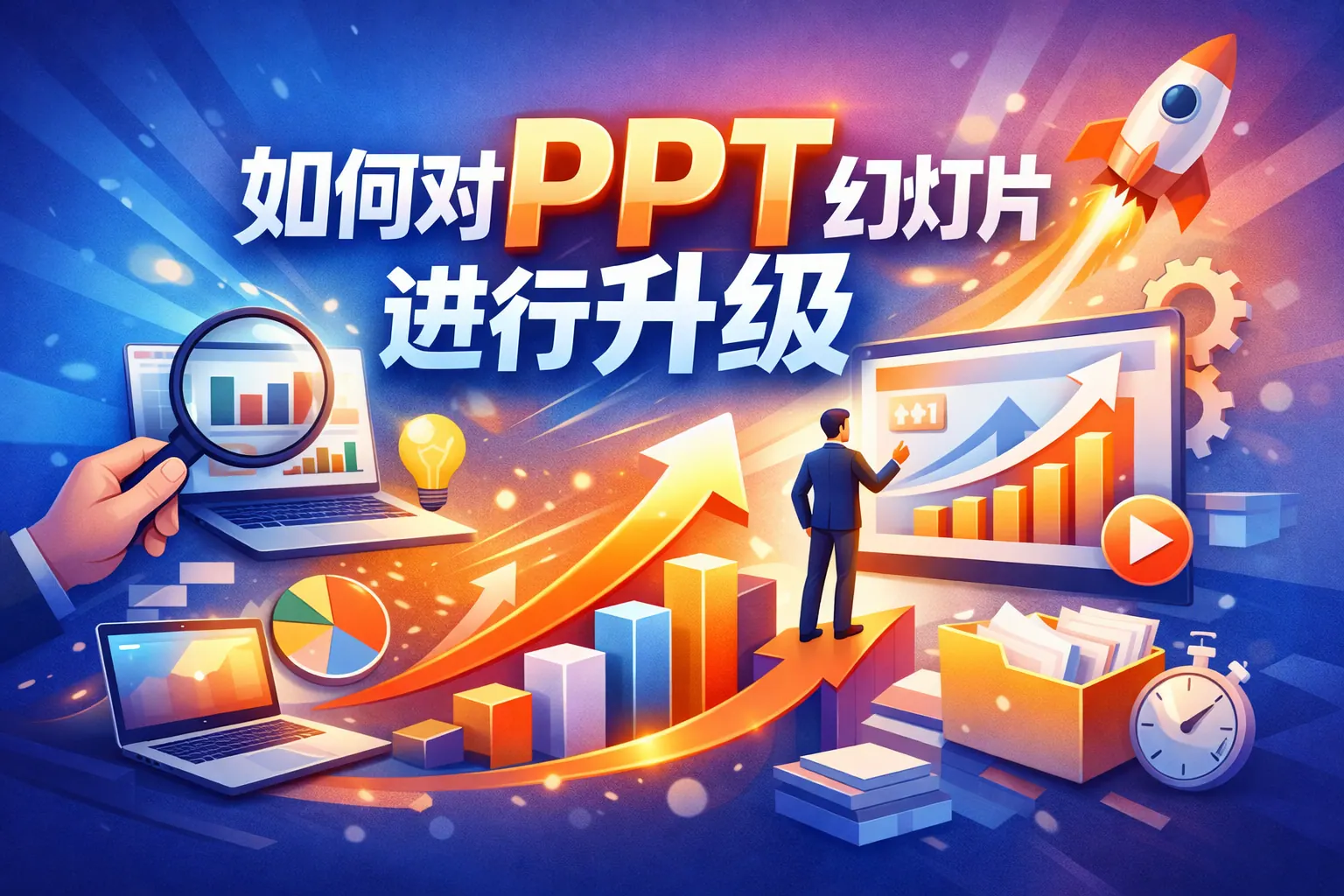 如何对ppt幻灯片进行升级