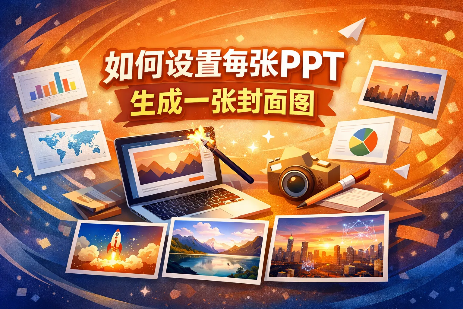 如何设置每张ppt