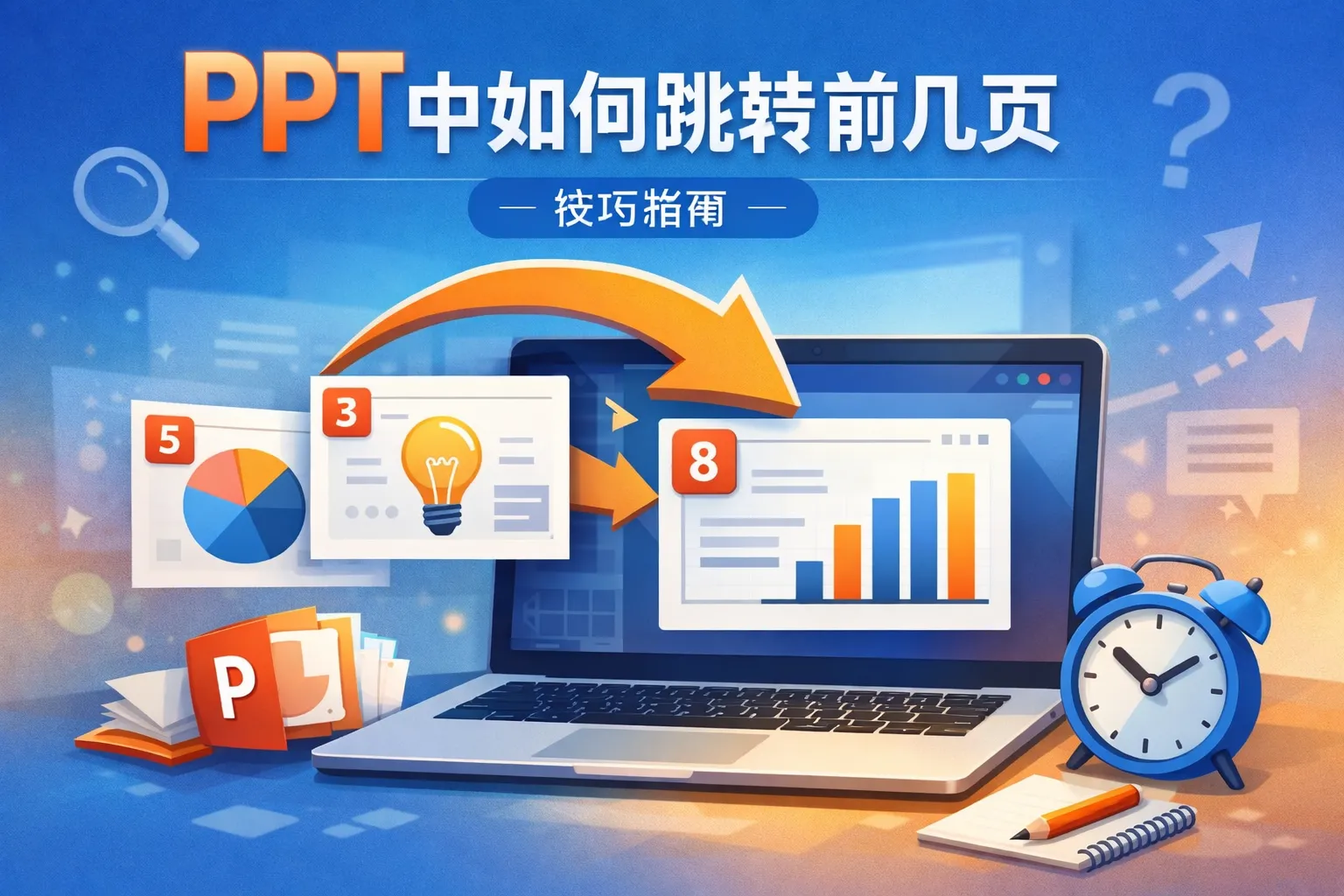 ppt中如何跳转前几页