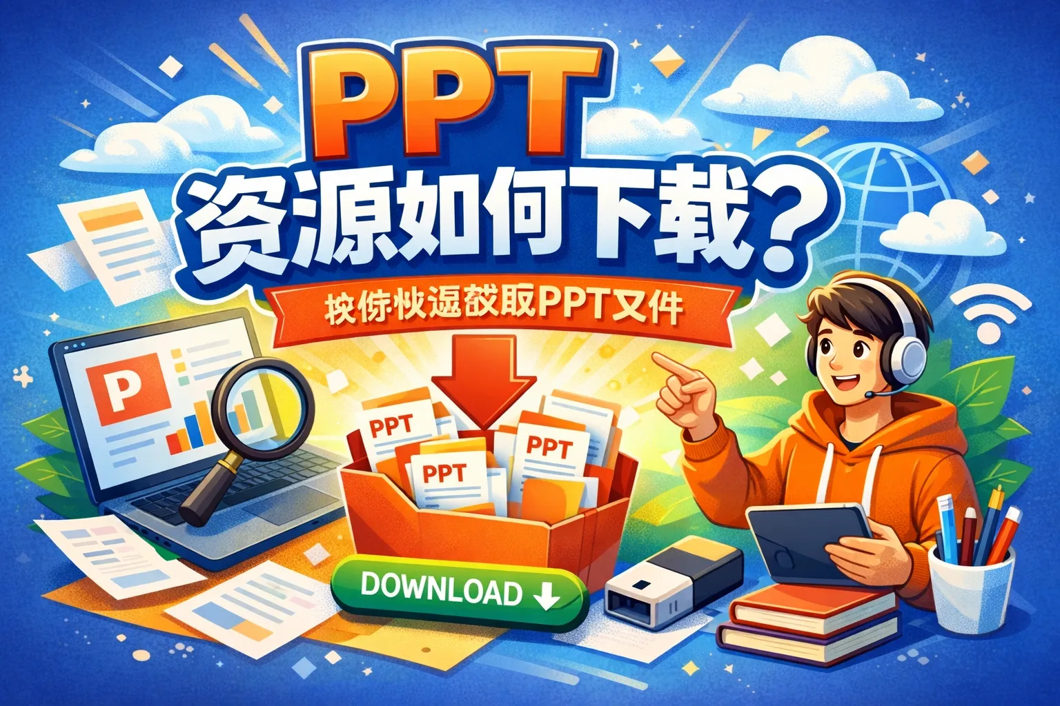 ppt资源如何下载