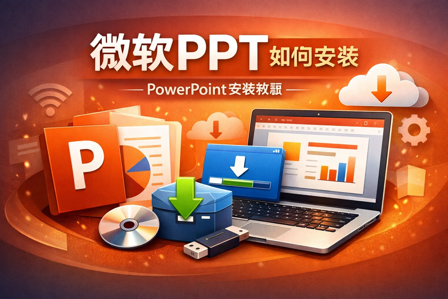 微软PPT如何安装