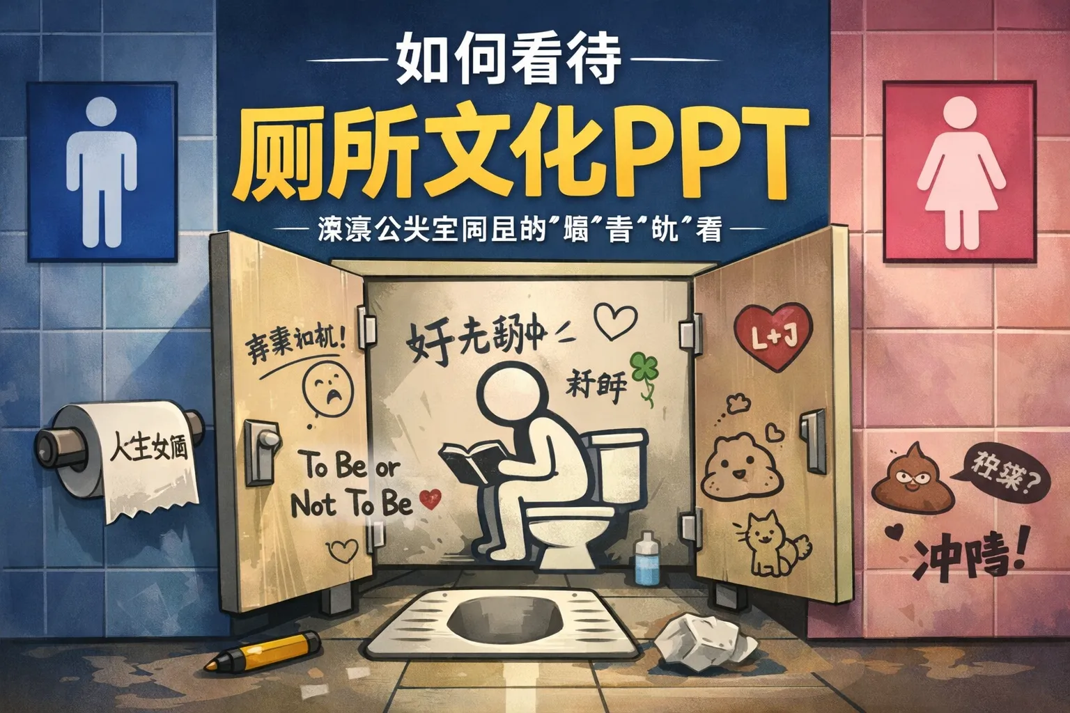 如何看待厕所文化ppt