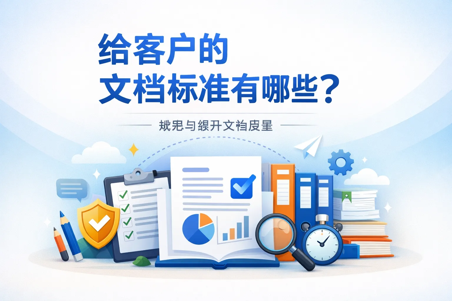 给客户的文档标准有哪些