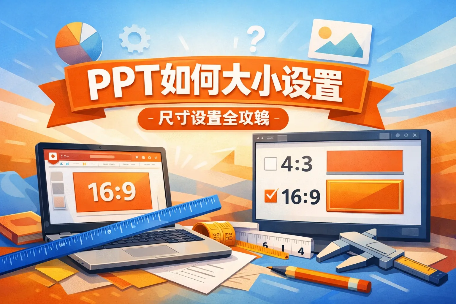 ppt如何大小设置