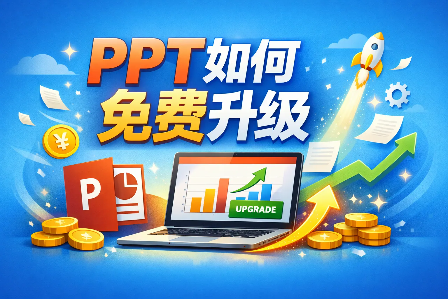PPT如何免费升级