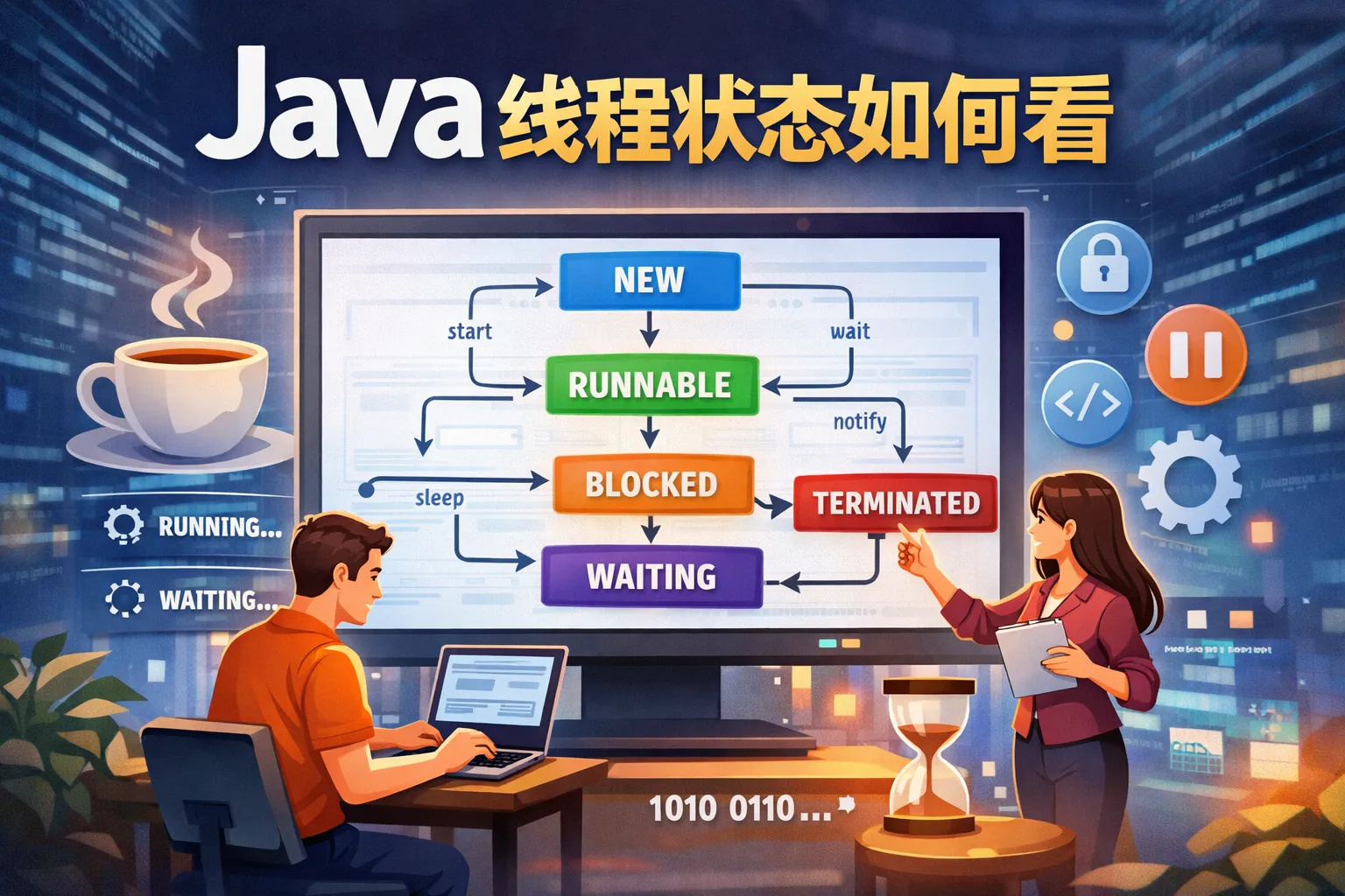 java线程状态如何看