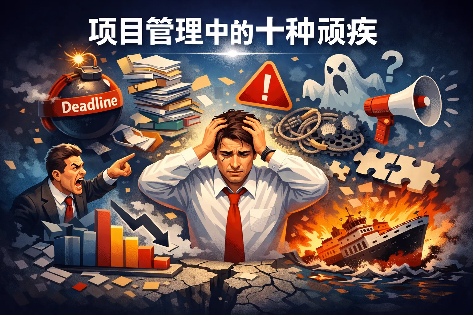 项目管理中的十种顽疾是