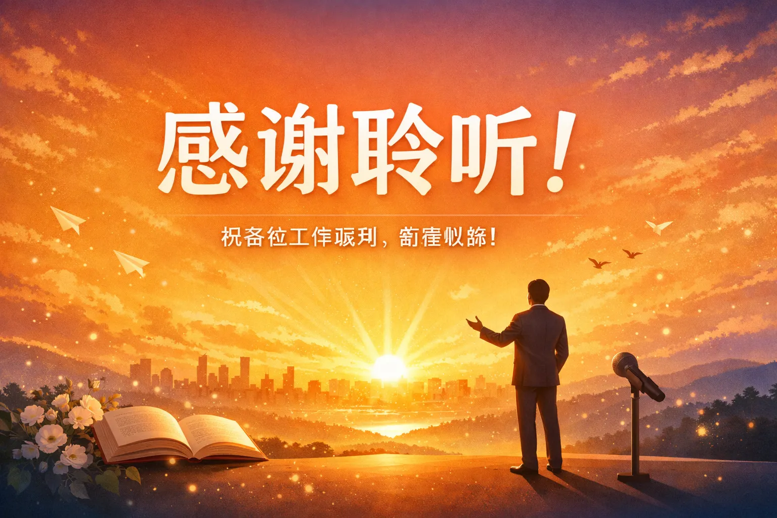 ppt最后如何致辞