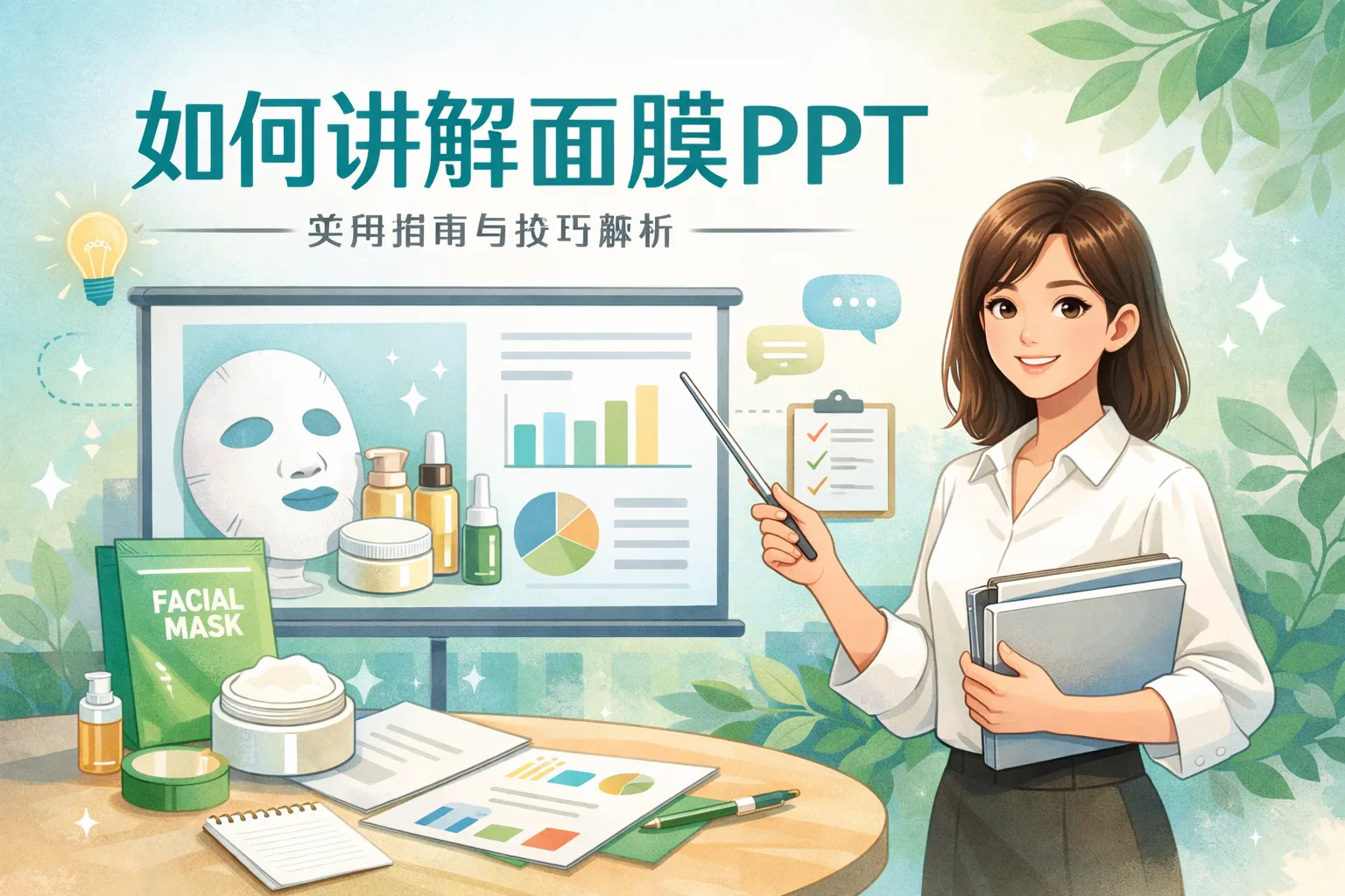如何讲解面膜ppt