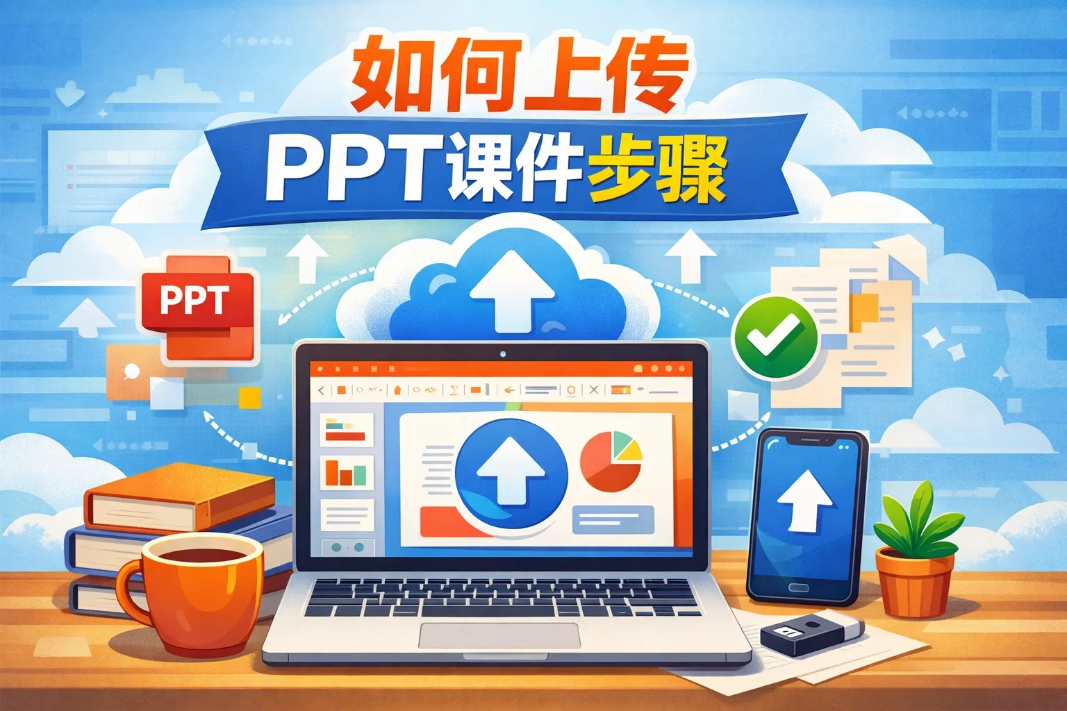 如何上传ppt课件步骤