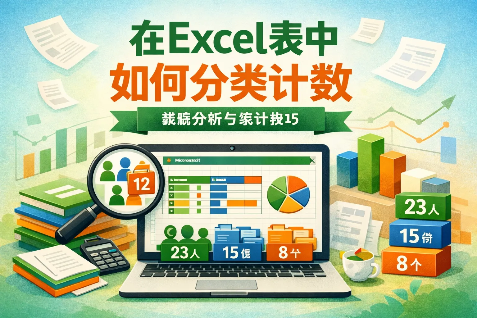 在excel表中如何分类计数