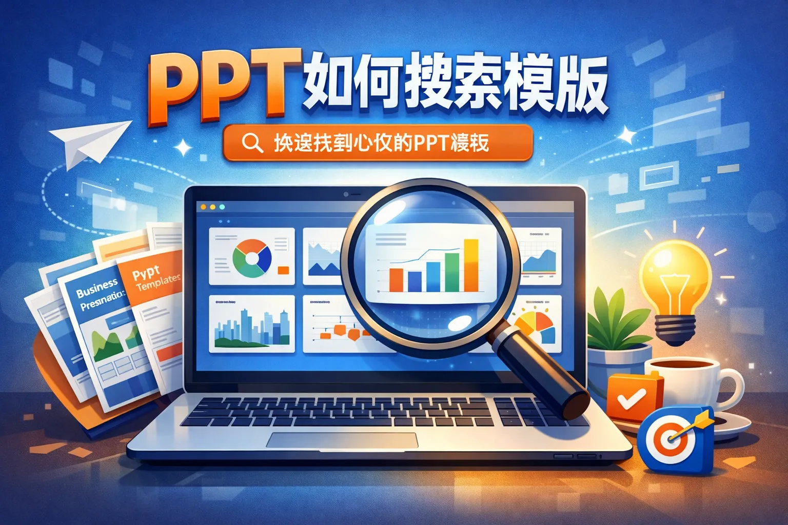 ppt如何搜索模版