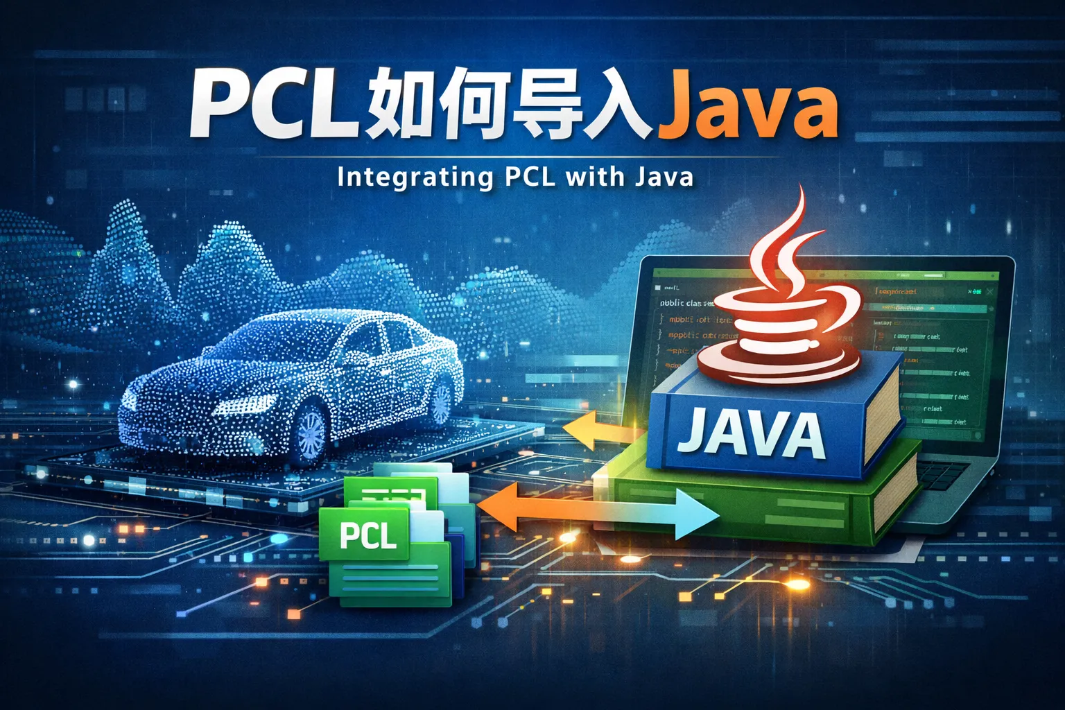pcl如何导入java