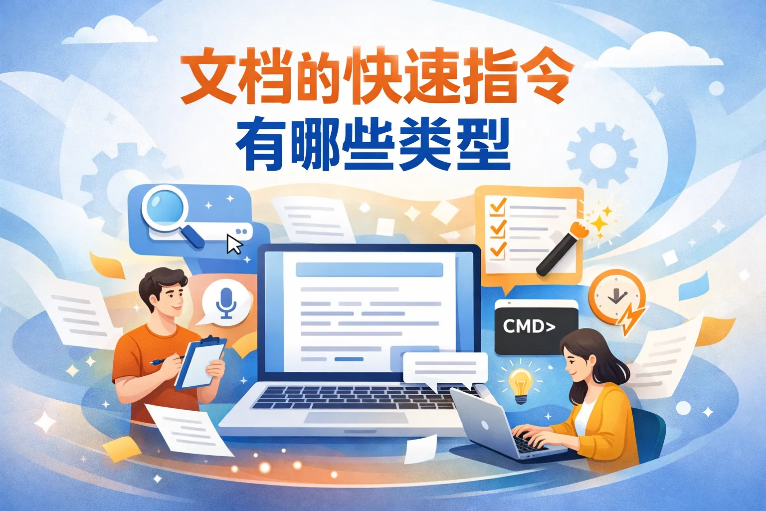 文档的快速指令有哪些类型