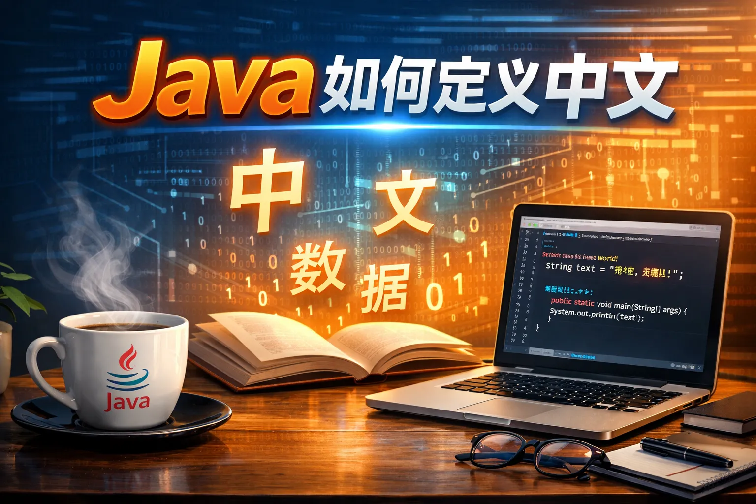 java如何定义中文