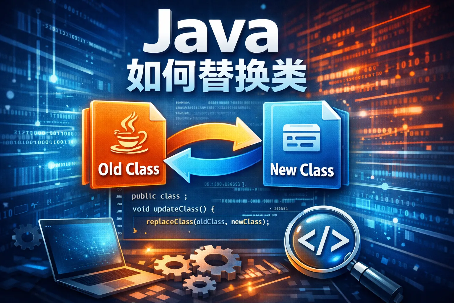 java如何替换类