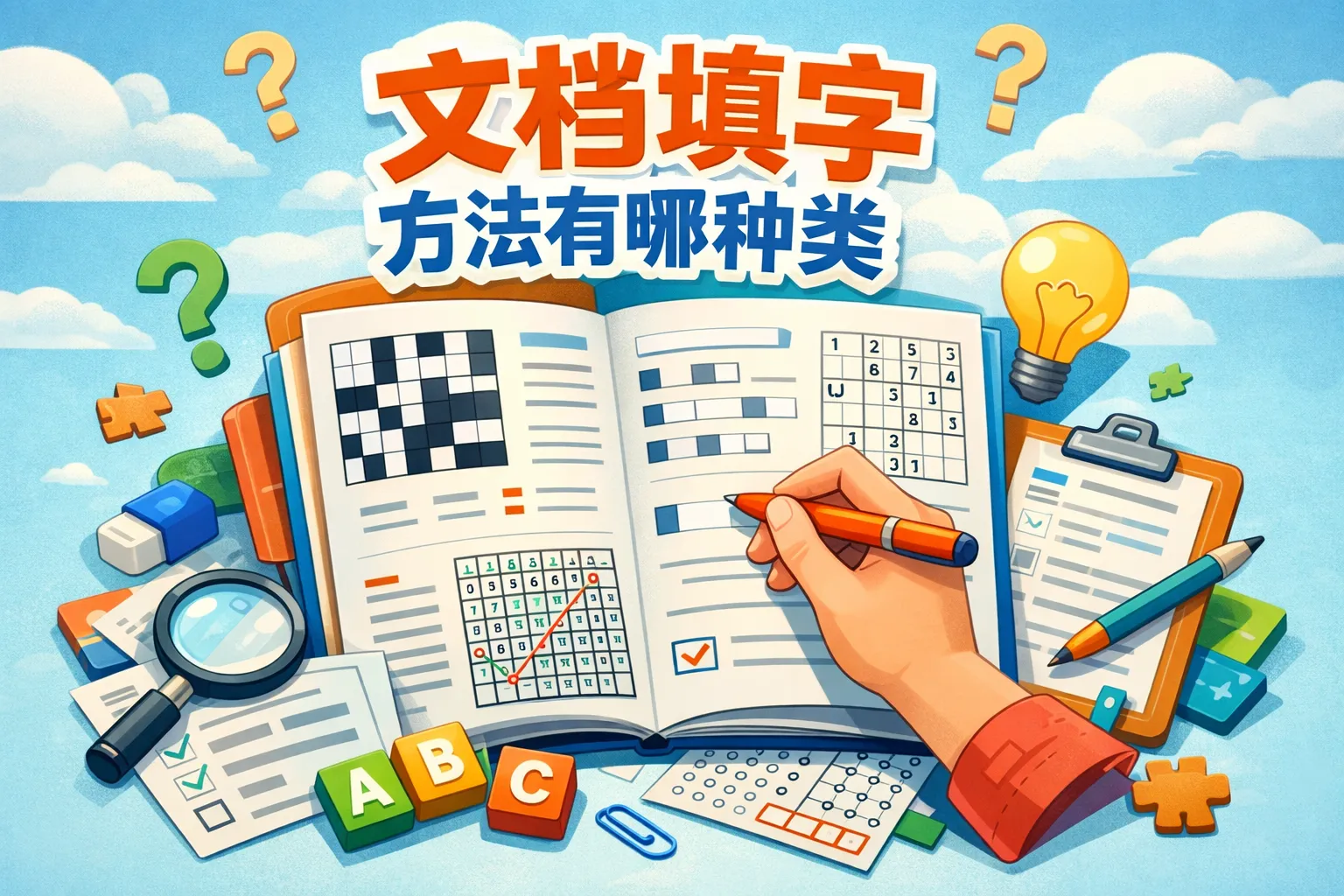 文档填字方法有哪些种类