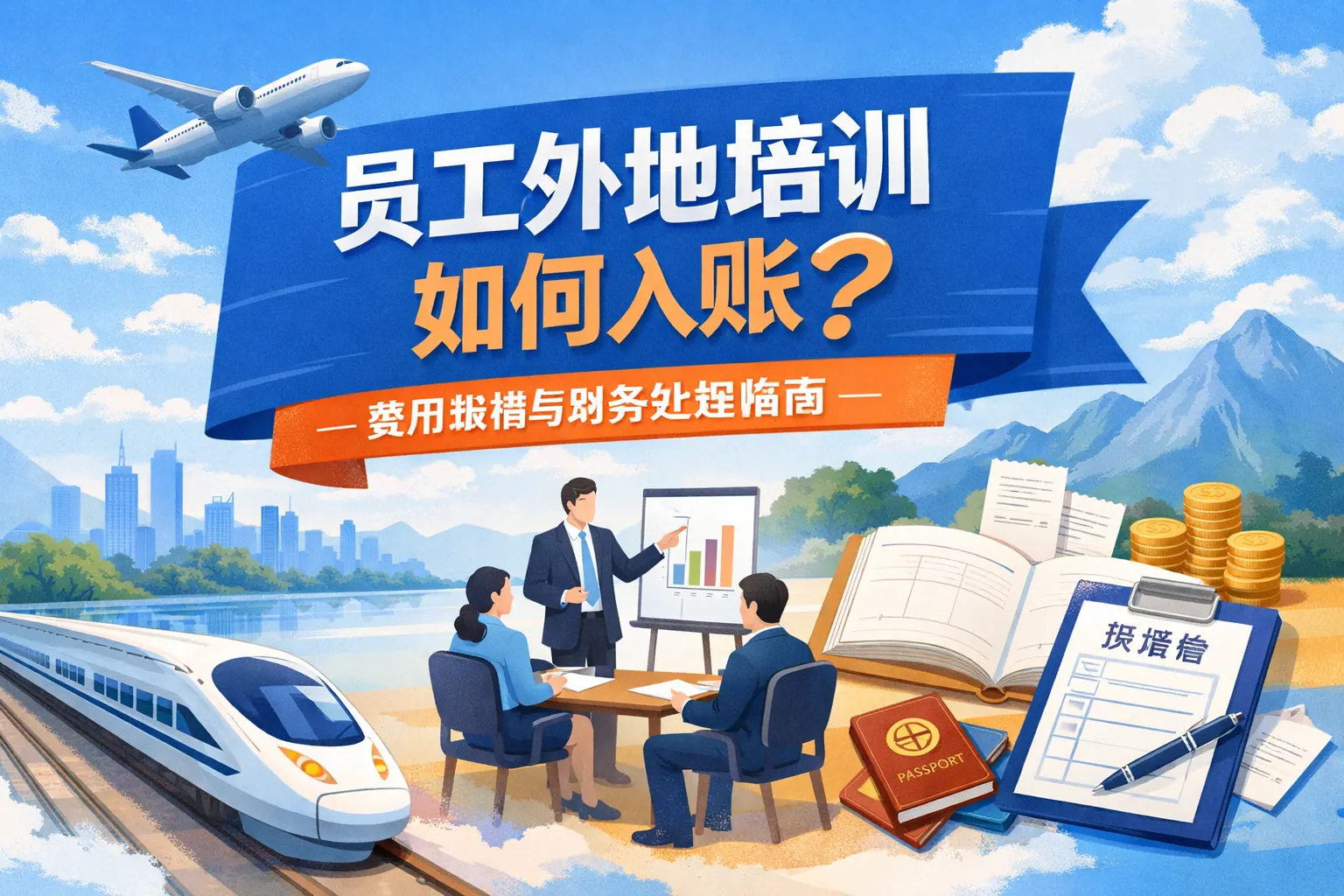 员工外地培训如何入账