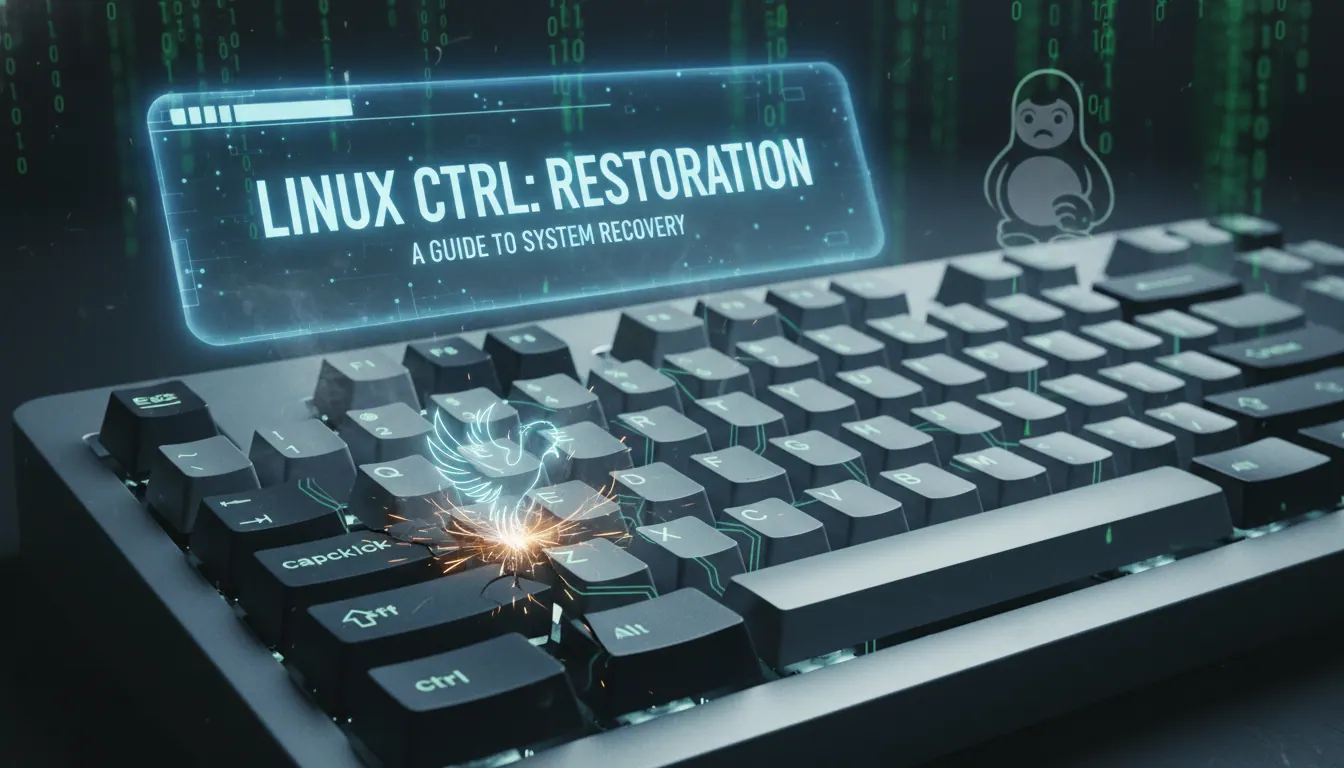 linux ctrl如何恢复