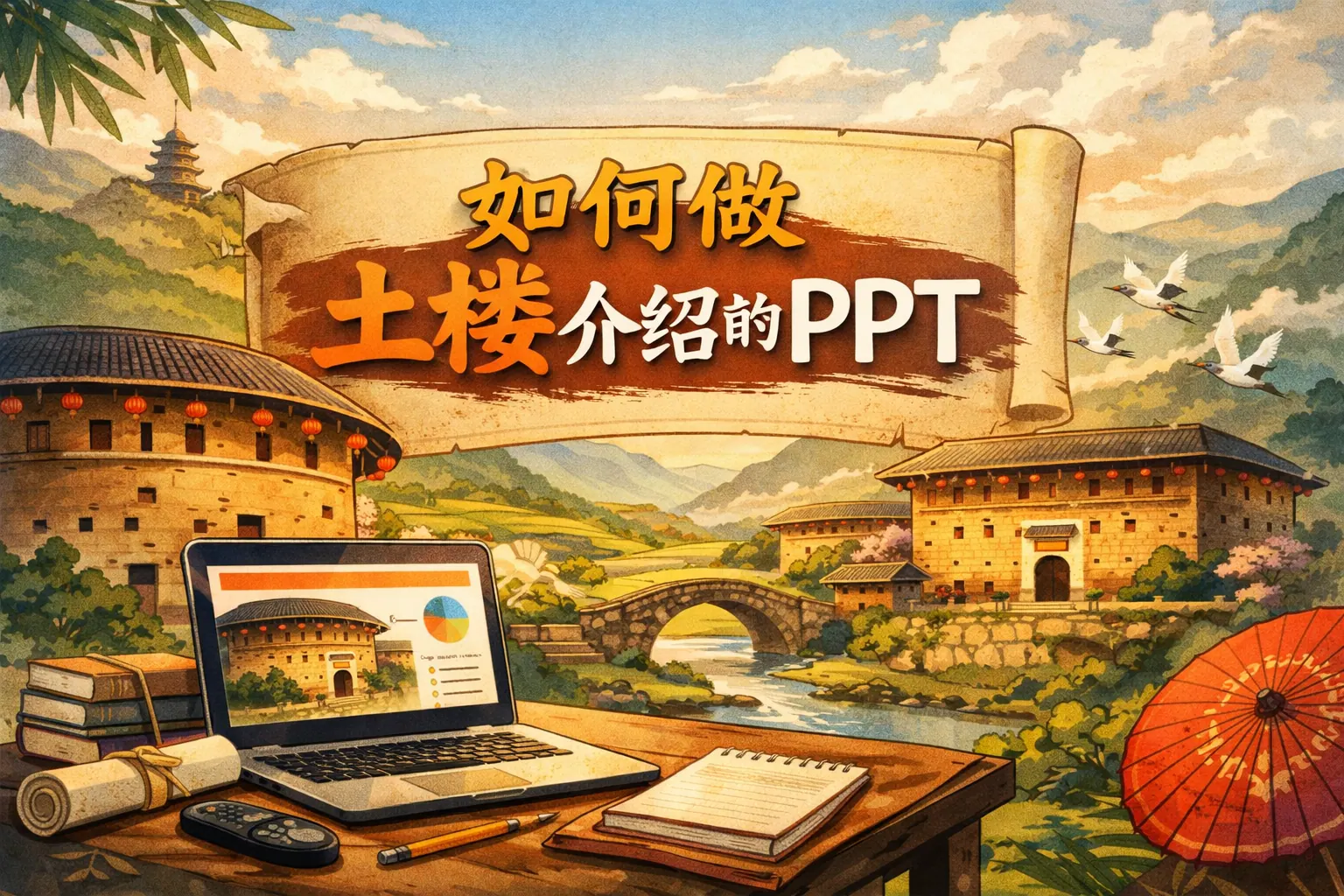 如何做土楼介绍的ppt