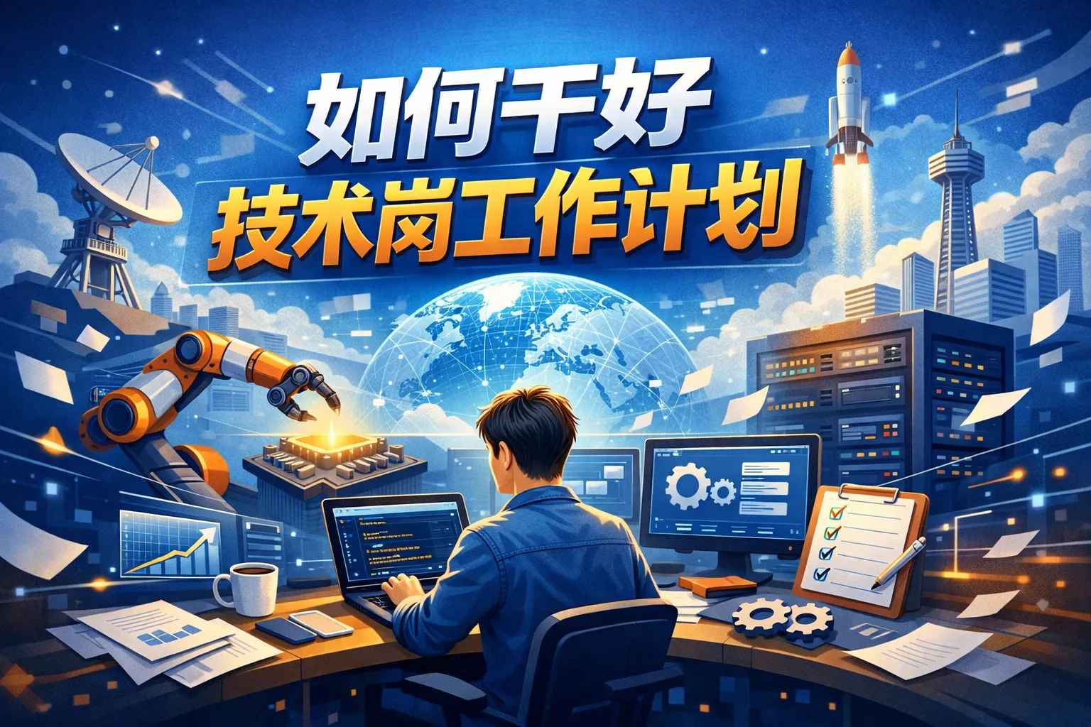 如何干好技术岗工作计划